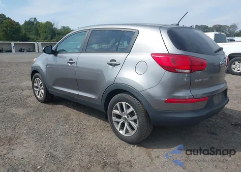 2016 Kia Sportage Lx from USA, damaged, VIN KNDPBCAC5G7876566